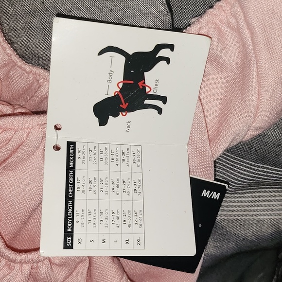 Canine Onesies by " Bailey & Bella "; 2 x size Medium & 1 x size Large in Pink - Picture 3 of 3